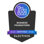 Business Foundations Certification from Electives