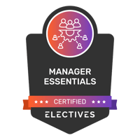 Manager Essentials Certificate from Electives
